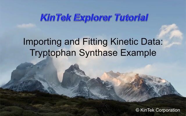 Importing and Fitting Data