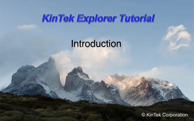 Introduction to KinTek Explorer